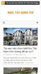 Mobile Screenshot of nhataidinhcu.net